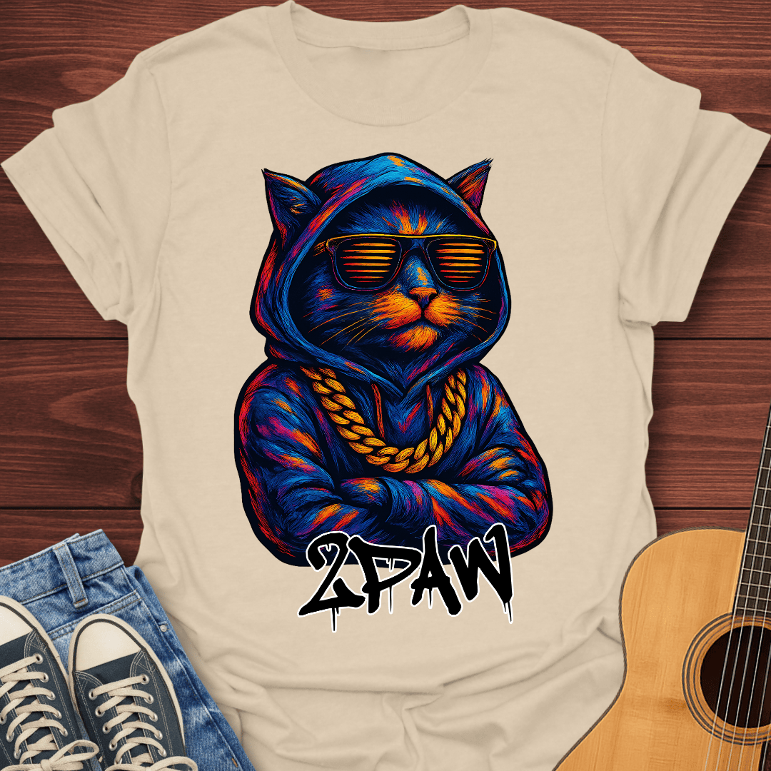 2PAW Hoodie Cat T-Shirt
