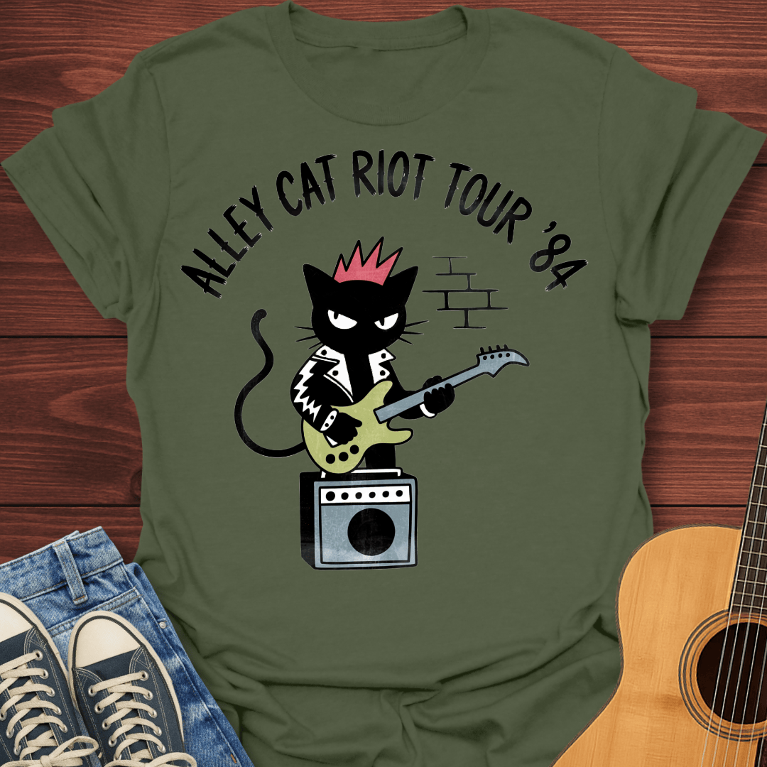 Alley Cat Riot Tour '84 T-Shirt
