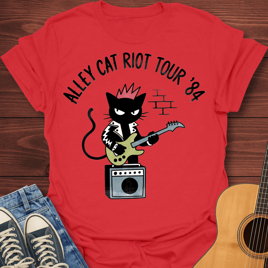 Alley Cat Riot Tour '84 T-Shirt