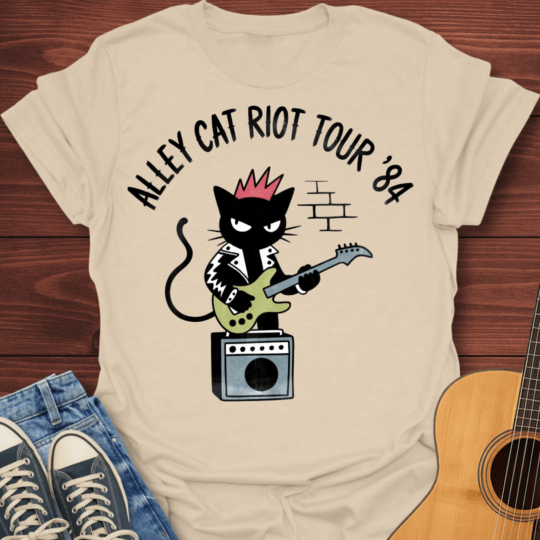 Alley Cat Riot Tour '84 T-Shirt