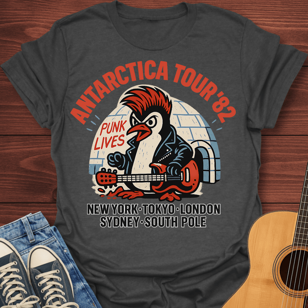 Antarctica Tour ’82 Penguin T-Shirt
