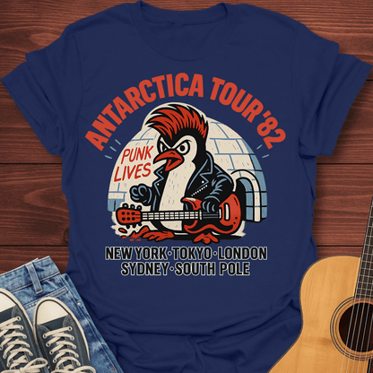 Antarctica Tour ’82 Penguin T-Shirt