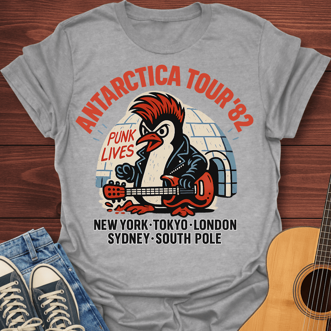 Antarctica Tour ’82 Penguin T-Shirt