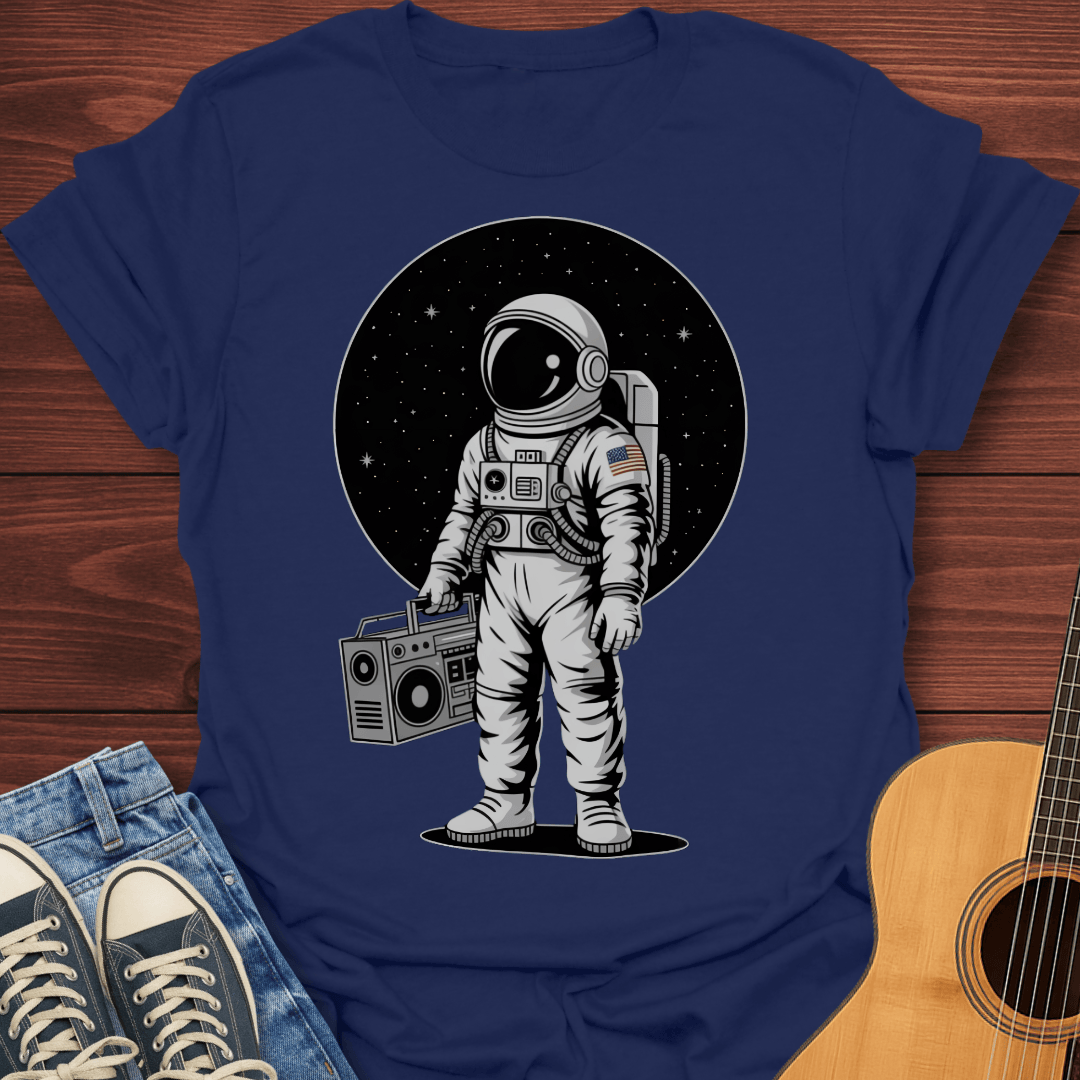 Boom Box Astronaut T-Shirt