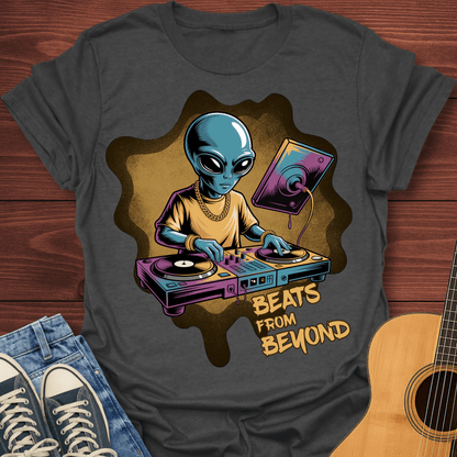 Beats From Beyond – Alien DJ T-Shirt