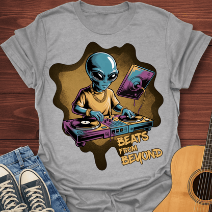 Beats From Beyond – Alien DJ T-Shirt