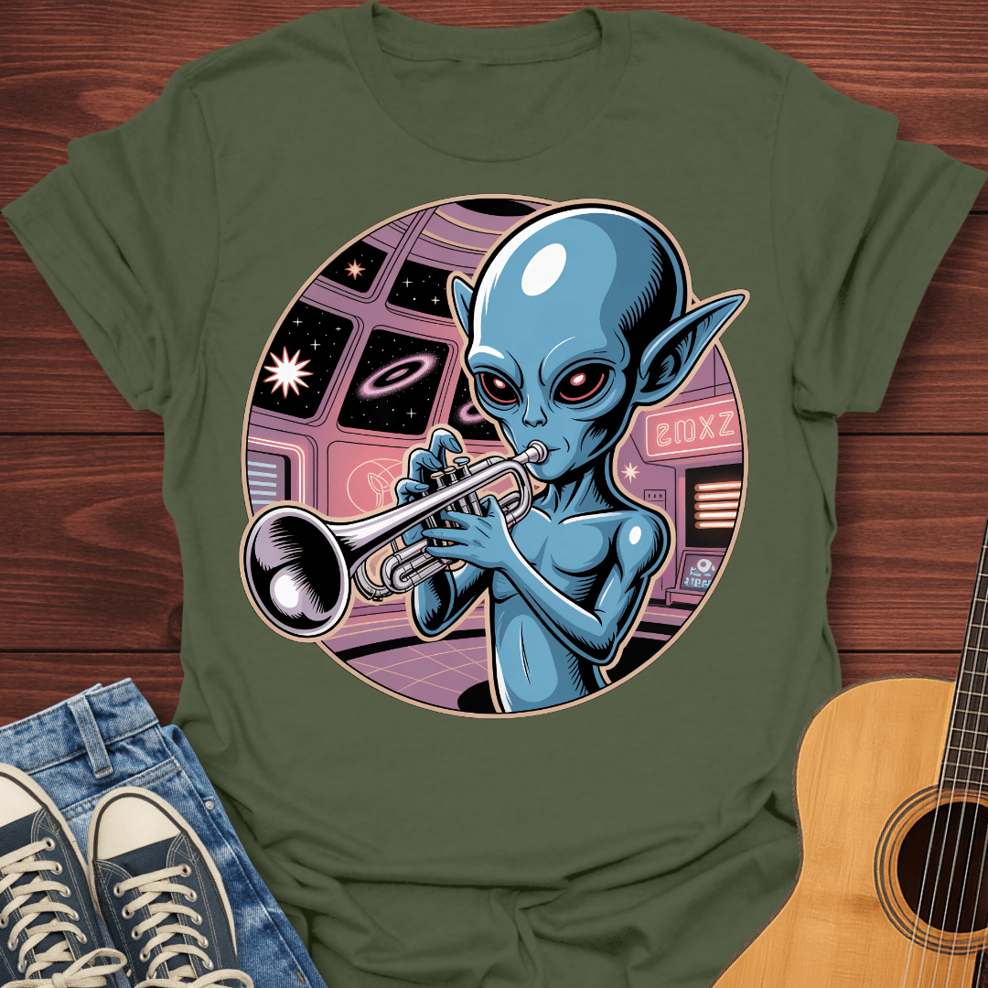 The Intergalactic Trumpeter T-Shirt