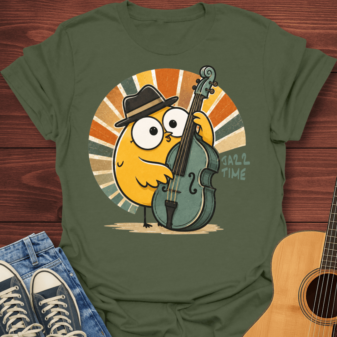 Jazz Time Bass Groove T-Shirt