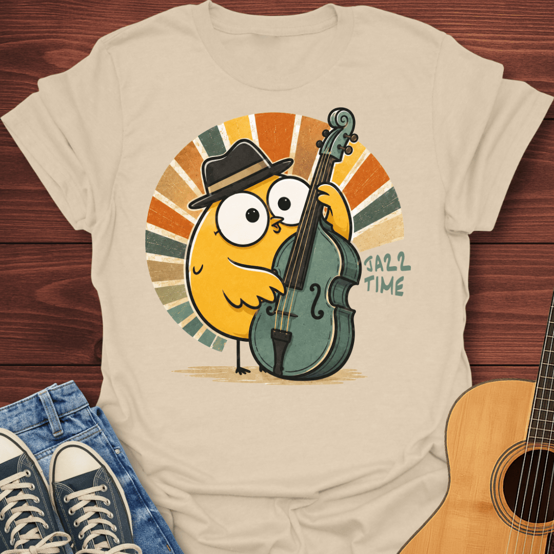 Jazz Time Bass Groove T-Shirt