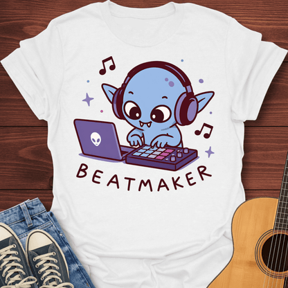 Beatmaker Alien DJ T-Shirt