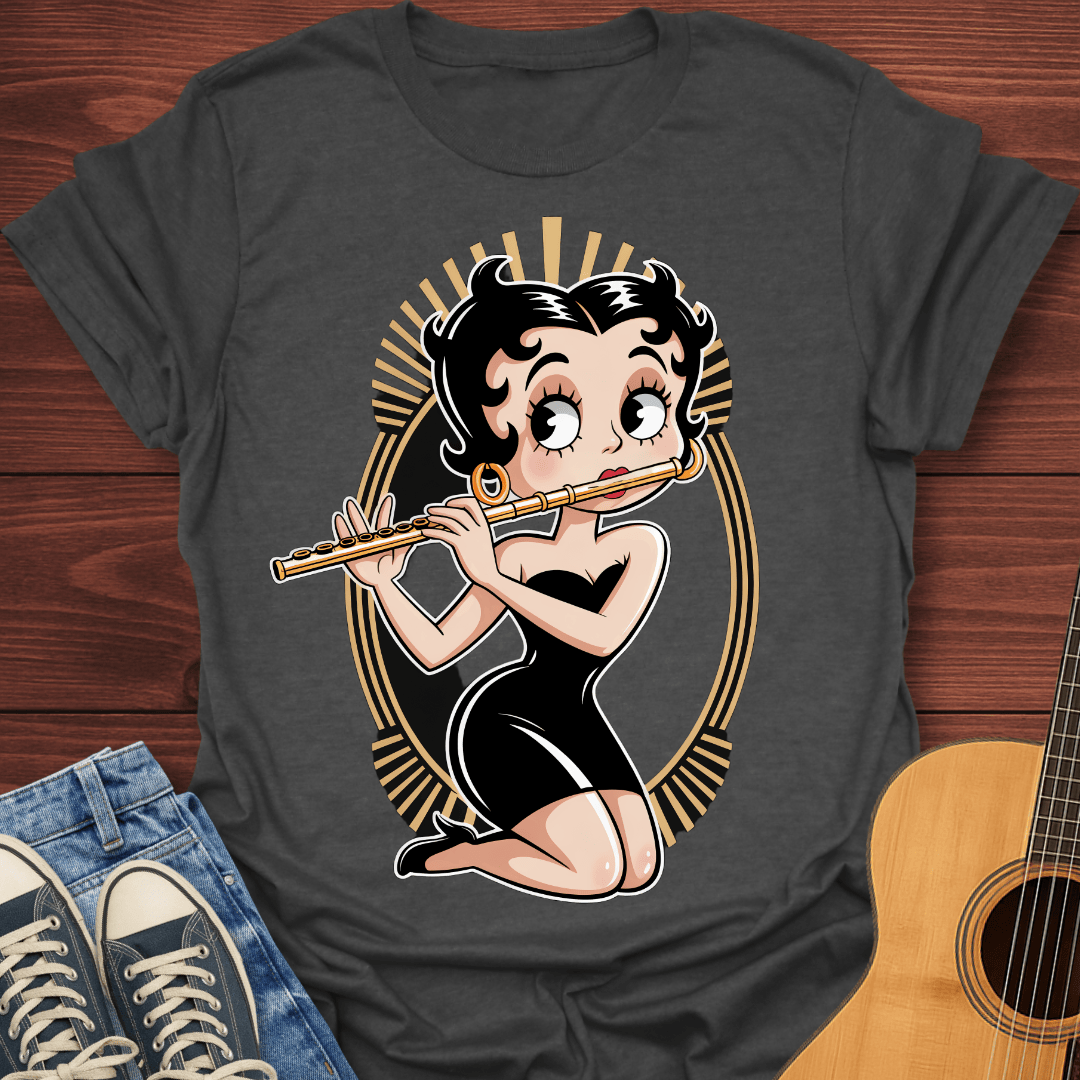 Betty on the Flute T-shirt
