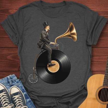 Megaphone Bike Man T-Shirt