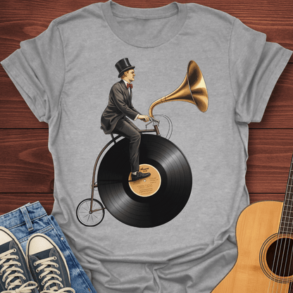 Megaphone Bike Man T-Shirt