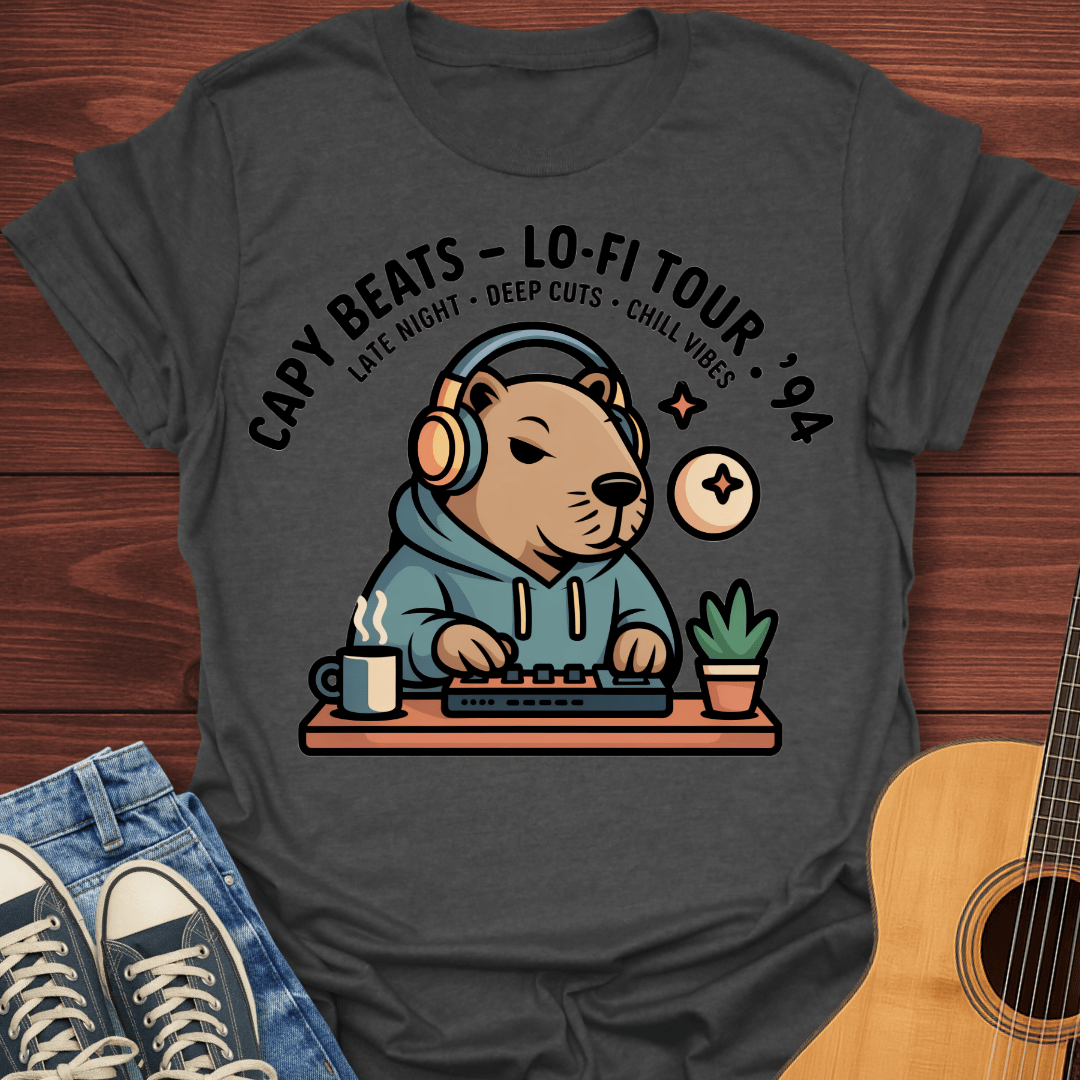 Capy Rodent Beats T-Shirt