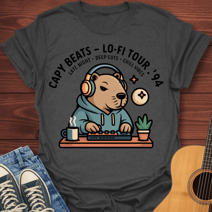 Capy Rodent Beats T-Shirt
