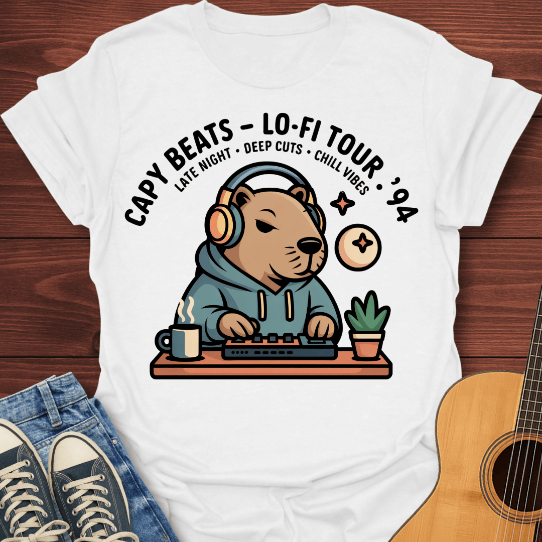 Capy Rodent Beats T-Shirt