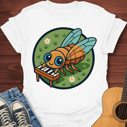 The Piano Cicada T-Shirt