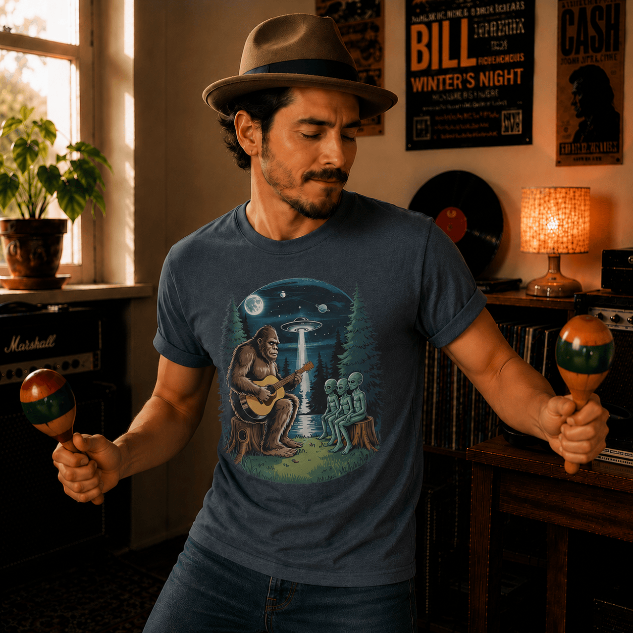 Bigfoot Serenades T-Shirt