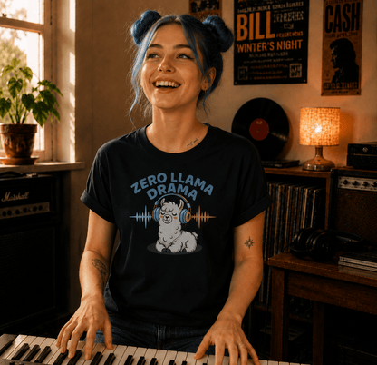 Zero Llama Drama T-Shirt