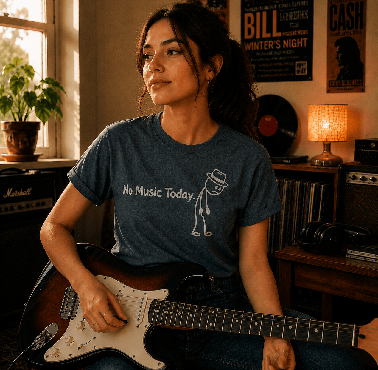 No Music Today T-Shirt