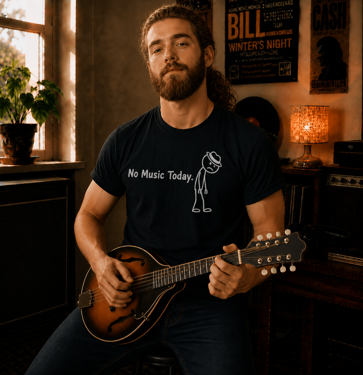 No Music Today T-Shirt