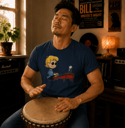 No Music No Life Pianist T-Shirt
