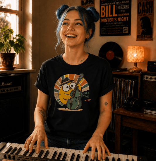 Jazz Time Bass Groove T-Shirt
