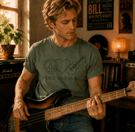 Peace Love Music T-Shirt