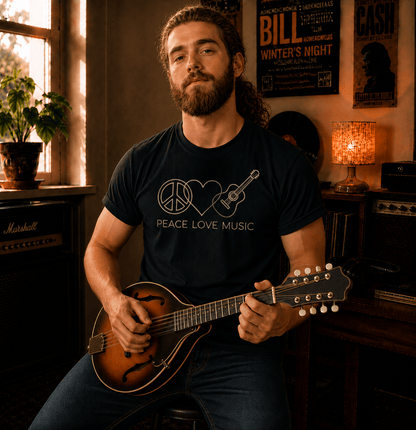 Peace Love Music T-Shirt