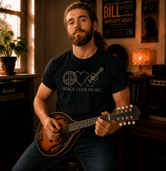 Peace Love Music T-Shirt