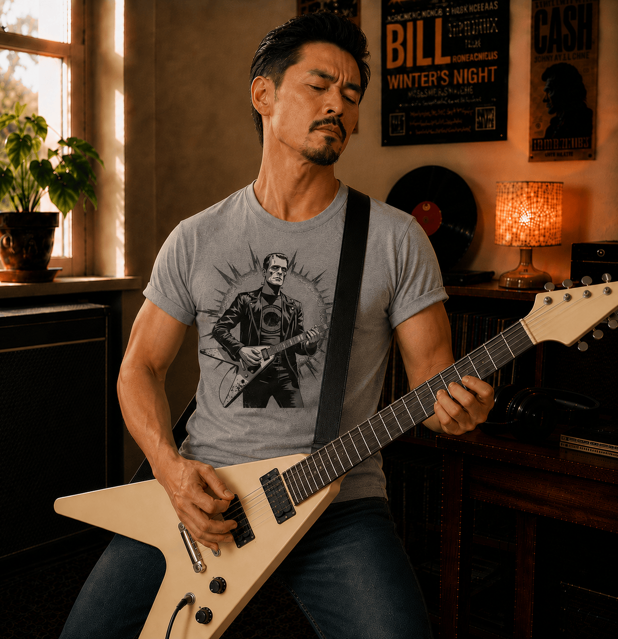 Frankenstein Metal T-Shirt