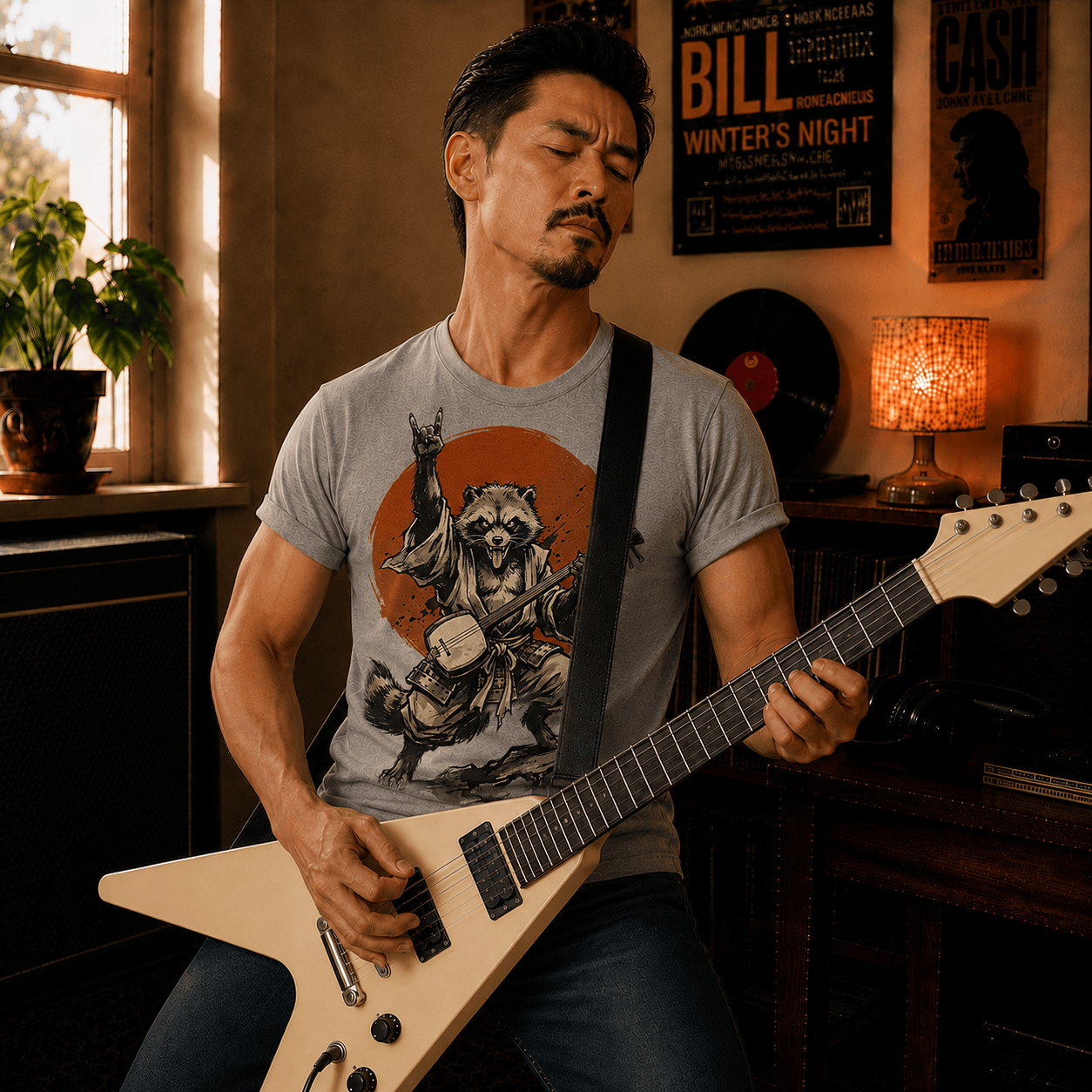 Tanuki Rock T-Shirt
