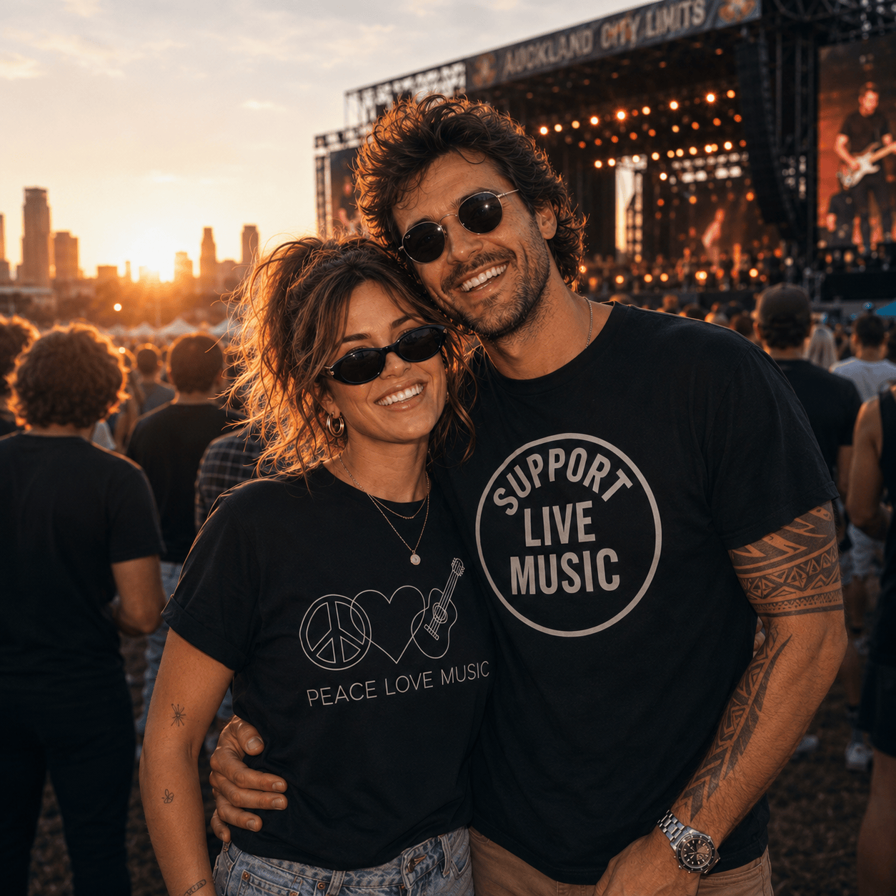 Support Live Music T-Shirt