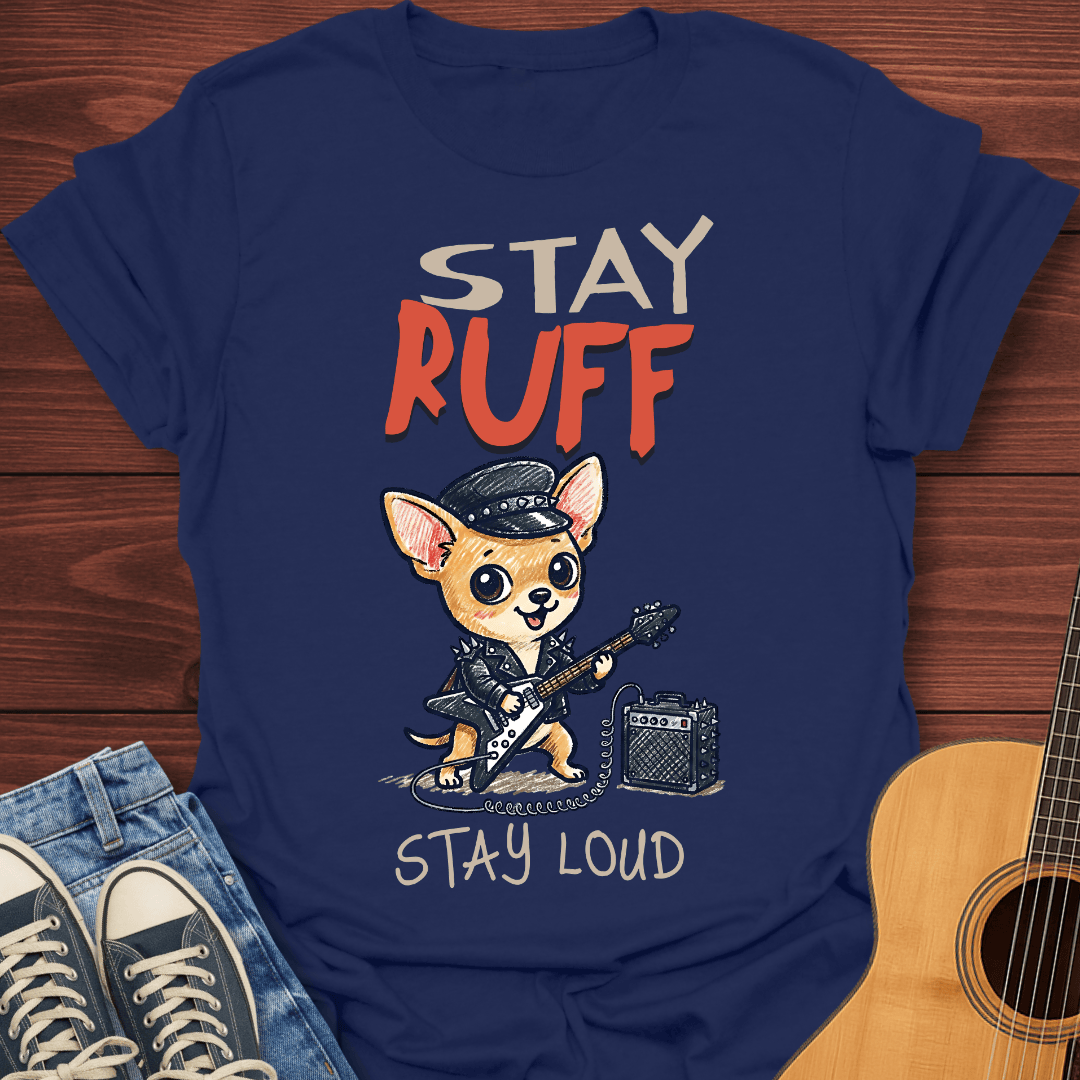 Punk Rock Chihuahua T-Shirt