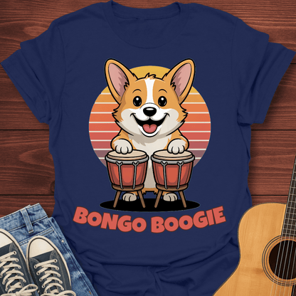 Bongo Boogie Corgi T-Shirt