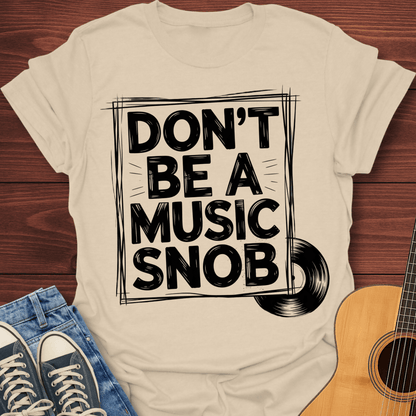 Music Snob Vinyl T-Shirt