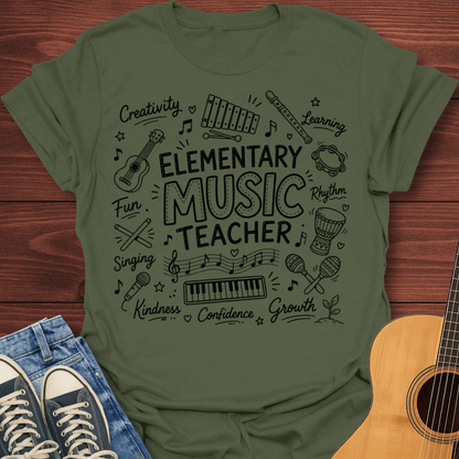 Elementary Music Teacher T-Shirt