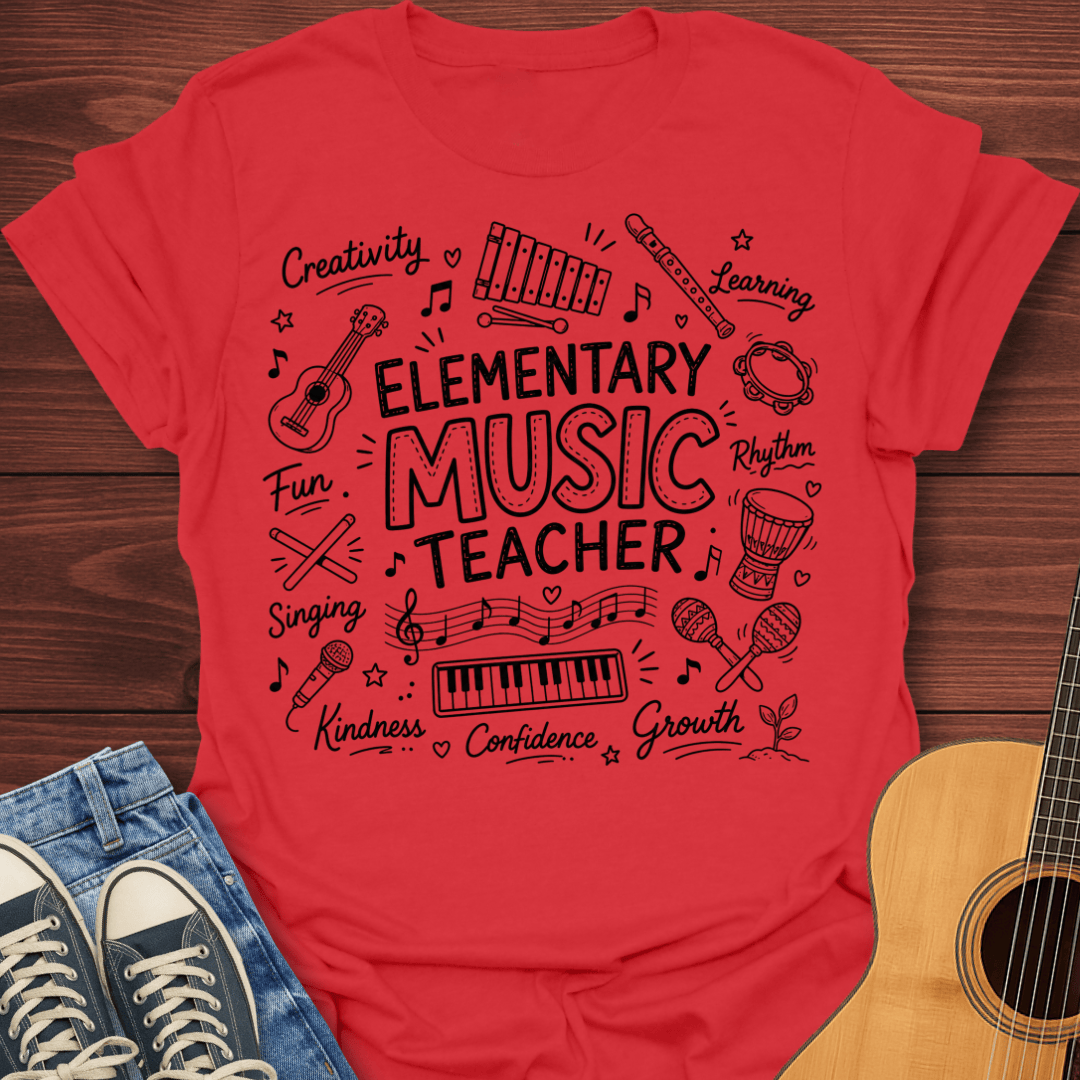 Elementary Music Teacher T-Shirt