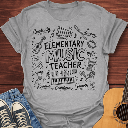 Elementary Music Teacher T-Shirt