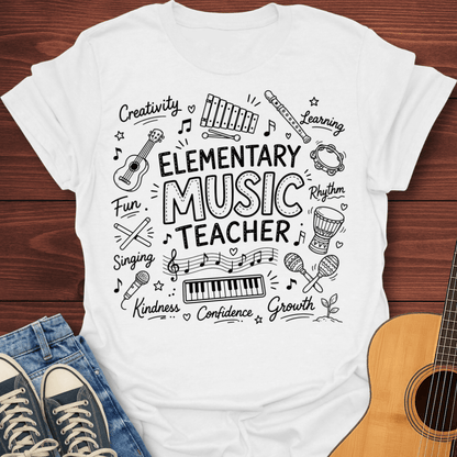 Elementary Music Teacher T-Shirt