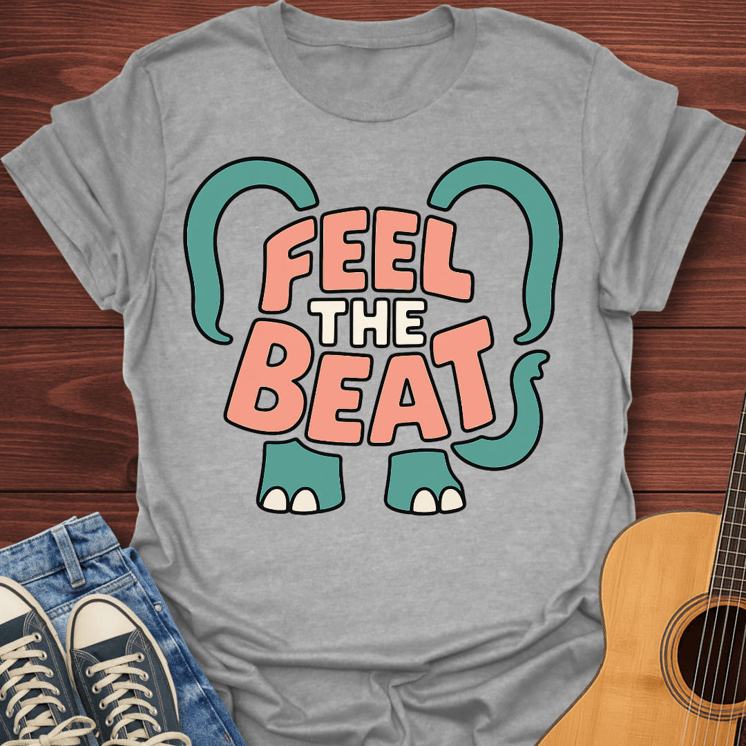 Feel the Beat Elephant T-Shirt