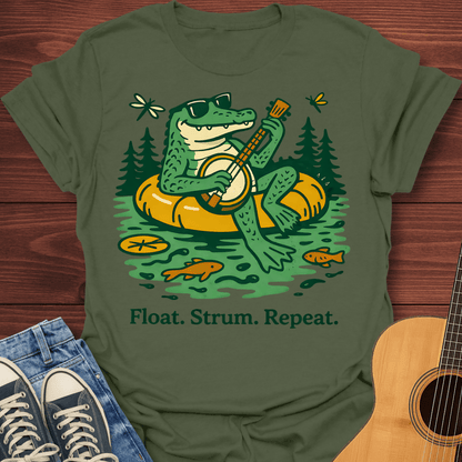 Float Strum Repeat T-Shirt