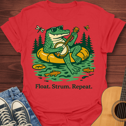 Float Strum Repeat T-Shirt