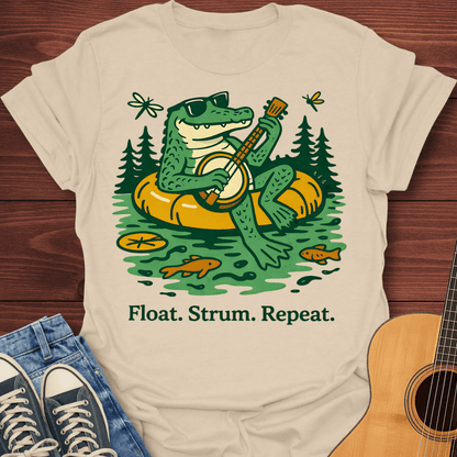 Float Strum Repeat T-Shirt