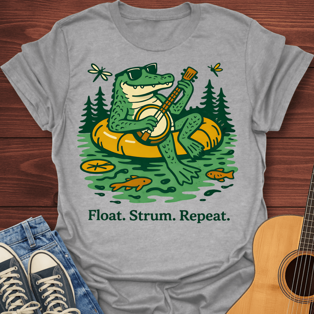 Float Strum Repeat T-Shirt