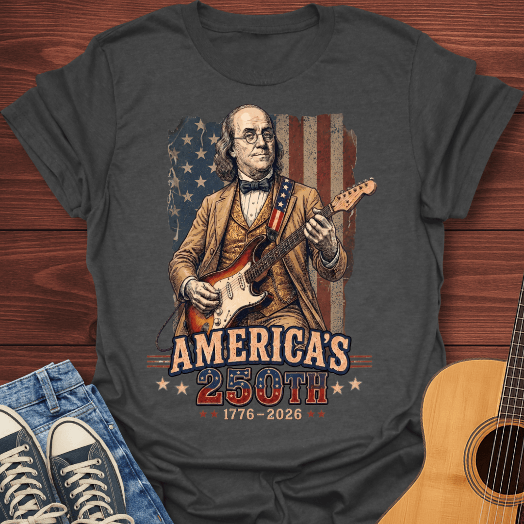 Ben Franklin Freedom Riff T-shirt