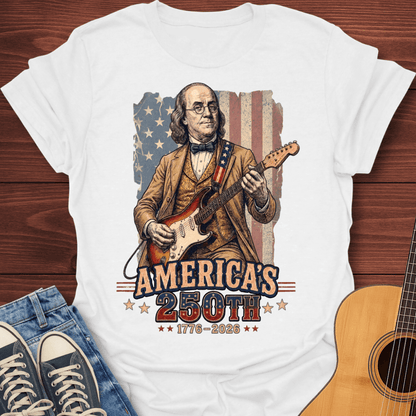 Ben Franklin Freedom Riff T-shirt