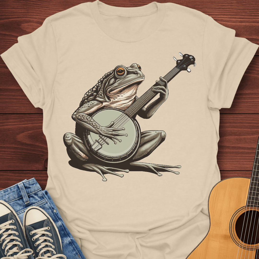 Banjo Hillbilly Frog T-Shirt