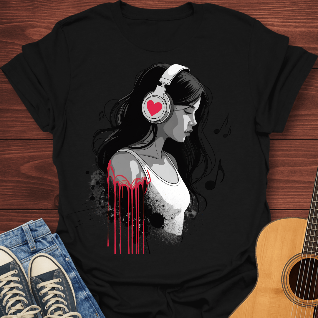Heartbeats & Headphones T-Shirt