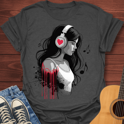Heartbeats & Headphones T-Shirt